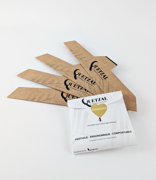 Pack de 4 urinettes - Offre de lancement